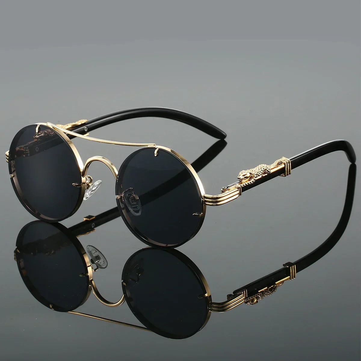 Monaco Signature Round Sunglasses